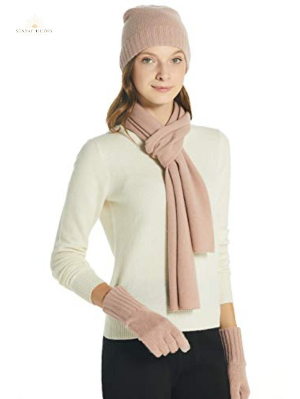 100% Cashmere Winter Scarf 70x10 Solid Color Wrap Gift Box
